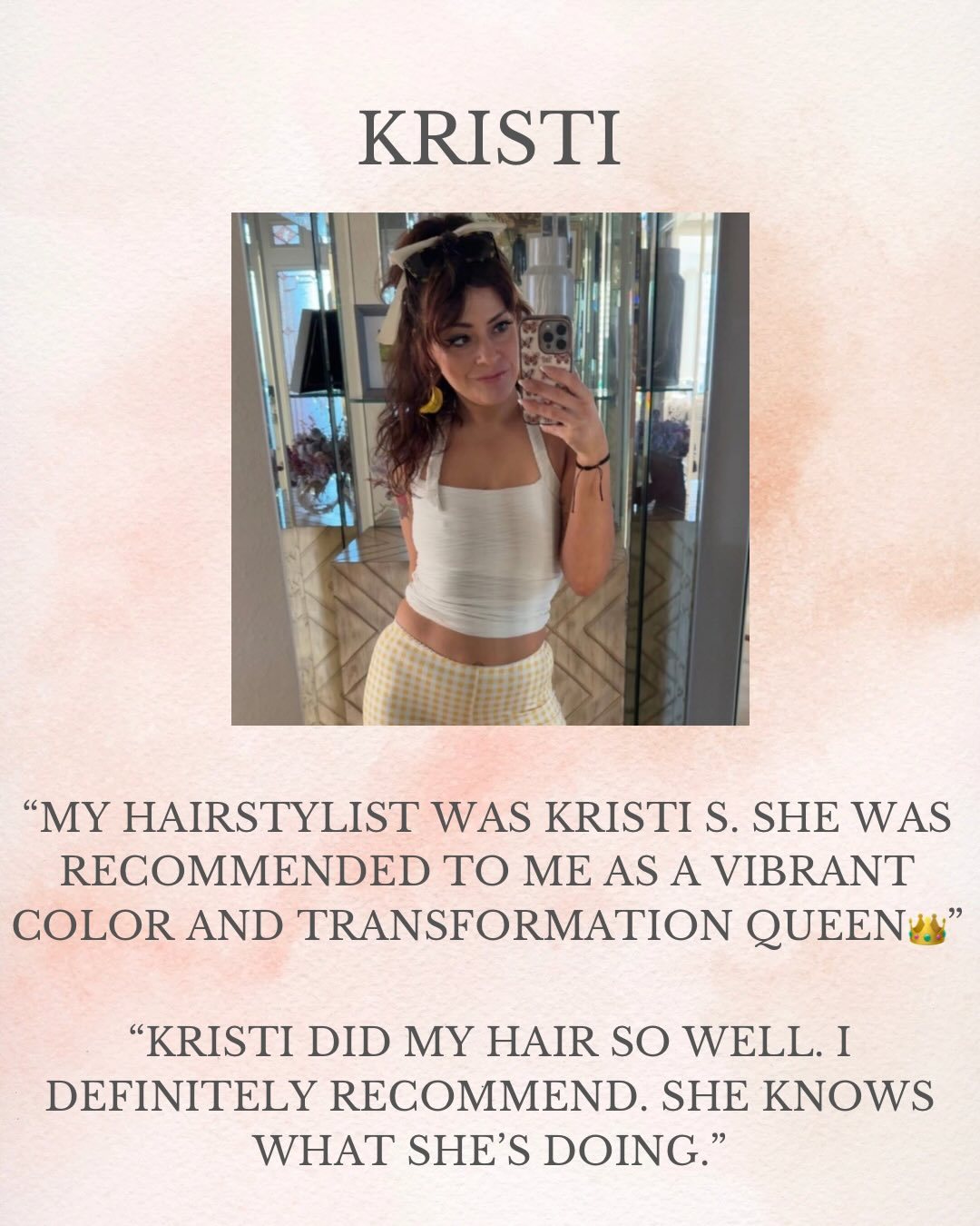 Stylist Kristi