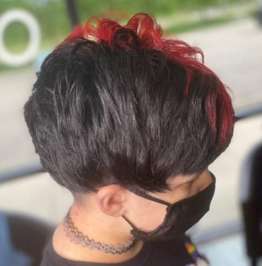 Short cut with color